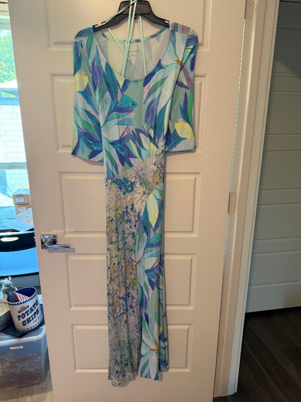 Surroundings Floral Maxi Dress Large